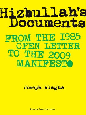 cover image of Hizbullah's Documents